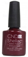Crimson Sash By CND Shellac