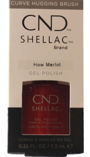 12-3432 How Merlot By CND Shellac