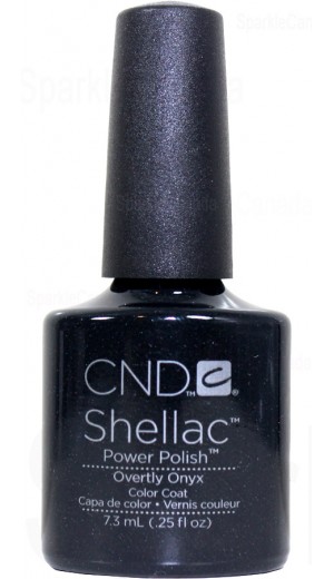 12-2015 Overtly Onyx By CND Shellac