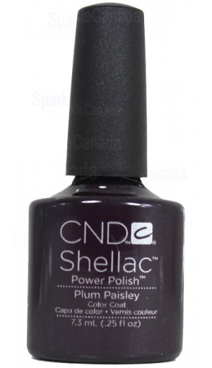 12-608 Plum Paisley By CND Shellac