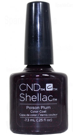 12-2049 Poison Plum By CND Shellac
