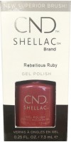 Rebellious Ruby By CND Shellac