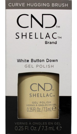 12-3757 White-Button-Down By CND Shellac