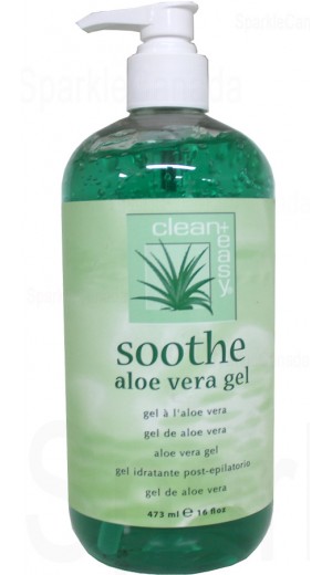 24-891 473 Soothe Aloe Vera Gel Post Cooling Gel By Clean+Easy