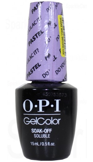 GC102 Do You Lilac It? - Pastel By OPI Gel Color