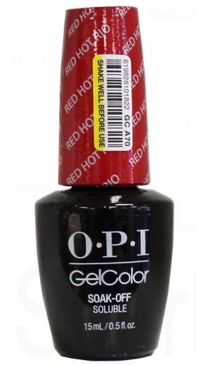 GCA70 Red Hot Rio By OPI Gel Color