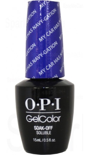 GCA76 My Car Has Navy-gation By OPI Gel Color
