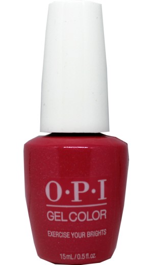 GCB003 Exercise Your Brights By OPI Gel Color