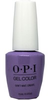 Dont Wait. Create. By OPI Gel Color