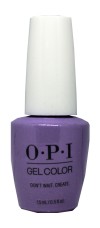 Dont Wait. Create. By OPI Gel Color
