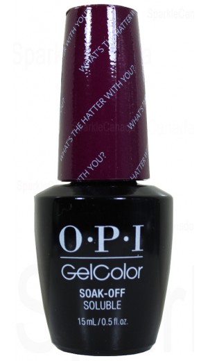 GCBA3 What s the Hatter with You ? By OPI Gel Color