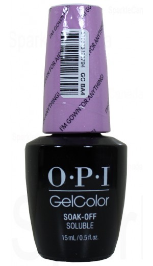 GCBA4 I m Gown for Anything ! By OPI Gel Color
