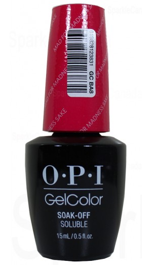 GCBA8 Mad for Madness Sake By OPI Gel Color