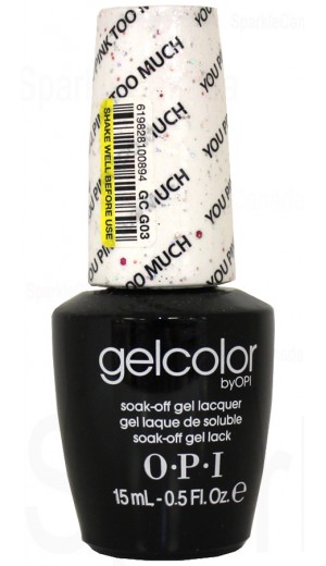 GCG03 You Pink Too Much By OPI Gel Color