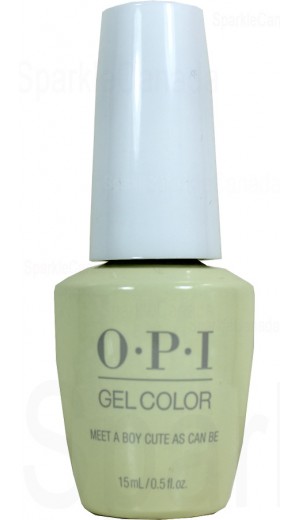 GCG42 Meet a Boy Cute As Can Be By OPI Gel Color