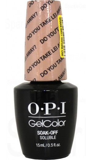 GCH67 Do You Take Lei Away? By OPI Gel Color