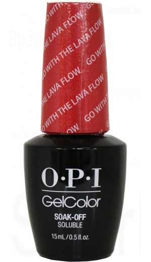 GCH69 Go with the Lava Flow By OPI Gel Color