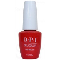 A Red-vival City By OPI Gel Color