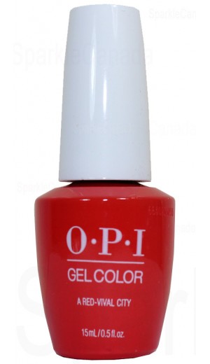 GCL22 A Red-vival City By OPI Gel Color