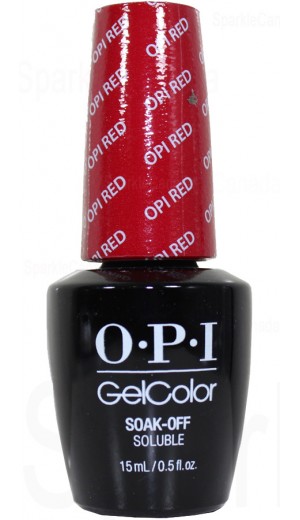 GCL72 OPI Red By OPI Gel Color