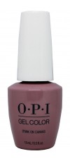 (P)Ink on Canvas By OPI Gel Color