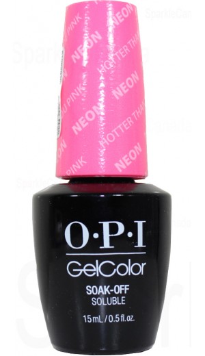 GCN36 Hotter than You Pink By OPI Gel Color
