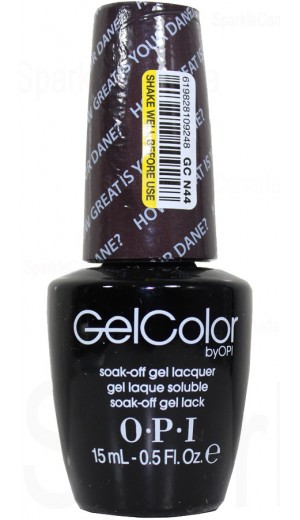 GCN44 How Great is Your Dane? By OPI Gel Color