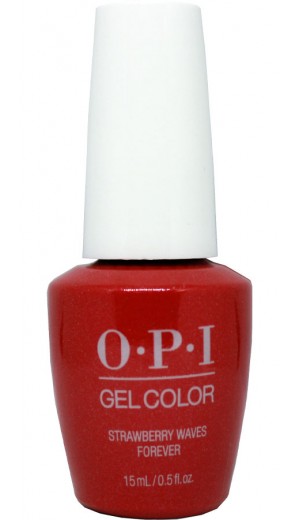 GCN84 Strawberry Waves Forever By OPI Gel Color