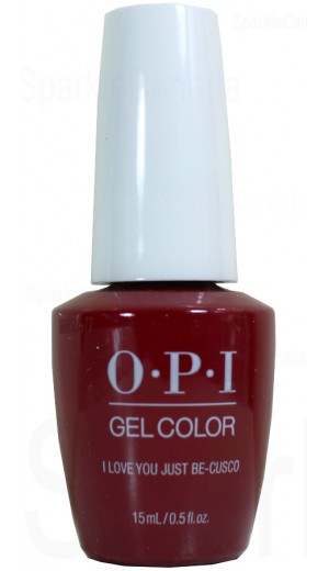 GCP39 I Love You Just Be-Cusco By OPI Gel Color