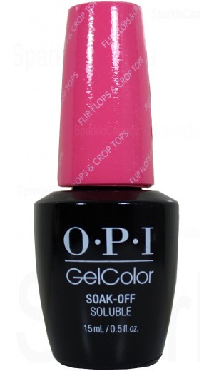 GCR72 Flip Flops and Crop Tops By OPI Gel Color
