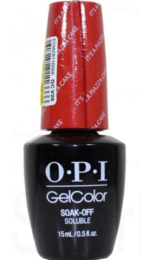 GCV26 It s A Piazza Cake By OPI Gel Color