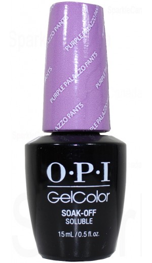 GCV34 Purple Palazzo Pants By OPI Gel Color