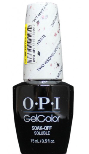 HPG48 Two Wrongs Don t Make a Meteorite By OPI Gel Color