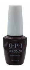 Black to Reality By OPI Gel Color