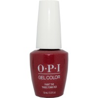 Paint The Tinseltown Red By OPI Gel Color