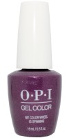 My Color Wheel Is Spinning By OPI Gel Color
