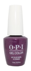 My Color Wheel Is Spinning By OPI Gel Color