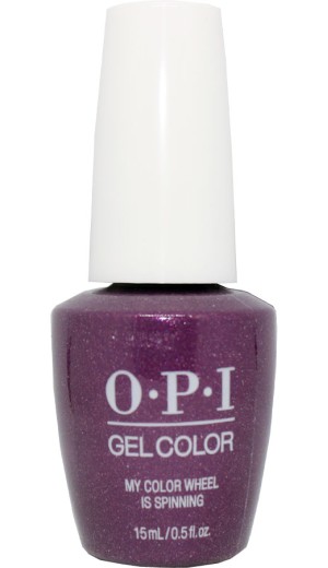 HPN08 My Color Wheel Is Spinning By OPI Gel Color