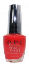 A Red-vival City By OPI Infinite Shine