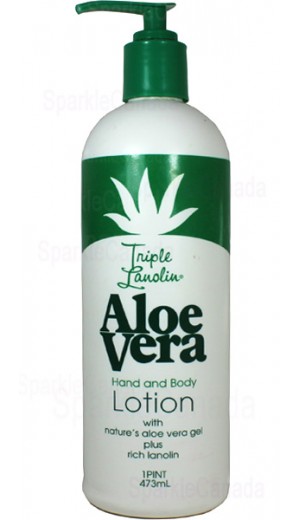 473ML-ALOVERA-LOTION 473ml Aloe Vera Hand and Body Lotion By Triple Lanolin