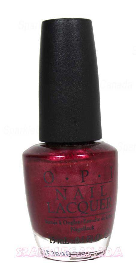 that polish lasts nail Blackberry NLF52 OPI, Bogota By  OPI, Sparkle Canada