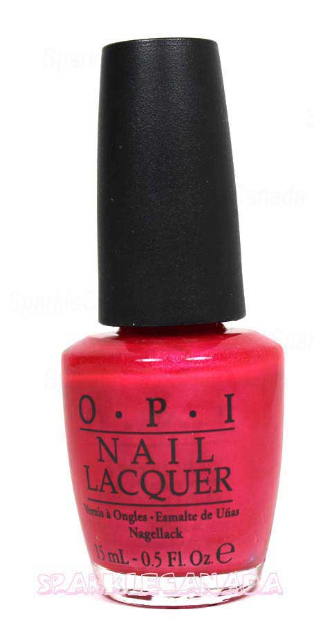 OPI Cha Ching Cherry By OPI NLV12 Sparkle Canada One