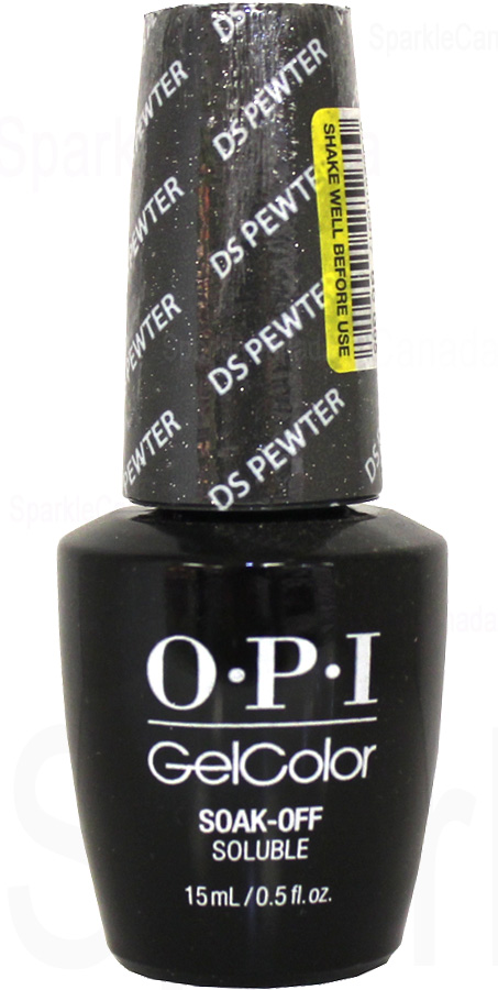 OPI Gel Color, Pewter By OPI Gel Color, GCG05 | Sparkle Canada - One