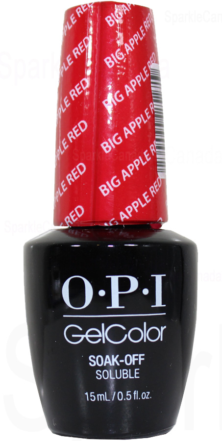 OPI Gel Nail Polish - Big Apple Red – Scarlett Nail Supplies
