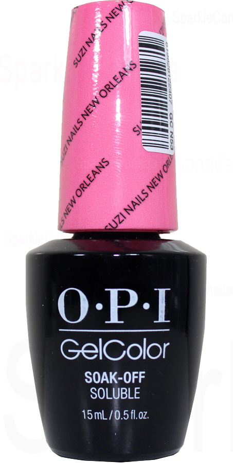 OPI Gel Color, Suzi Nails New Orleans By OPI Gel Color, GCN53 | Sparkle
