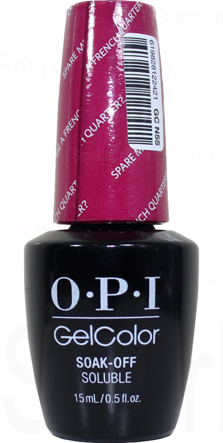 OPI Gel Color, Spare Me a French Quarter? By OPI Gel Color, GCN55